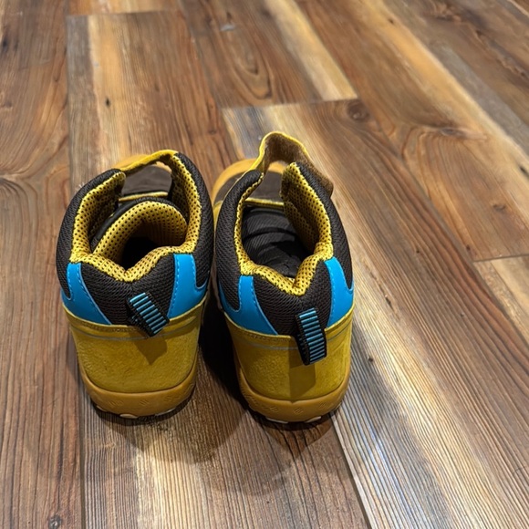 Kids Yellow and Blue High-Top Shoes - Picture 4 of 6